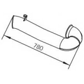 Труба выхлопного газа DINEX 21635