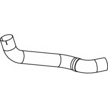 Труба выхлопного газа DINEX 28231