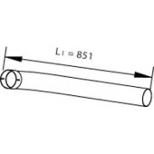 Труба выхлопного газа DINEX 47190