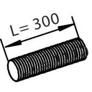 Труба выхлопного газа DINEX 47259