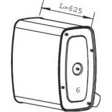 Глушитель выхлопных газов конечный DINEX 49379