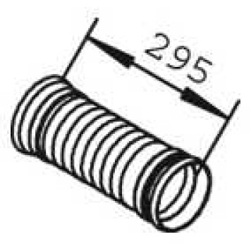 Сильфон системы выпуска DINEX 51125