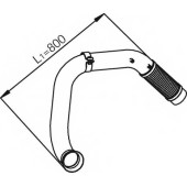 Труба выхлопного газа DINEX 53104