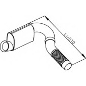 Предглушитель выхлопных газов DINEX 54178