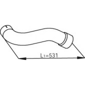 Труба выхлопного газа DINEX 54203