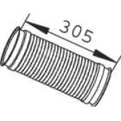 Труба выхлопного газа DINEX 68092