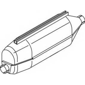 Средний / конечный глушитель ОГ DINEX 68325