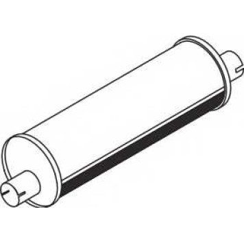 Средний / конечный глушитель ОГ DINEX 68405