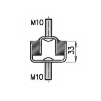 Кронштейн системы выпуска ОГ DINEX 69804