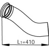 Труба выхлопного газа DINEX 81132