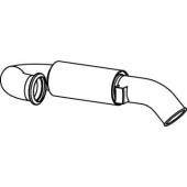 Глушитель выхлопных газов конечный DINEX 81687