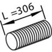 Труба выхлопного газа DINEX 82140