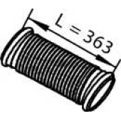 Труба выхлопного газа DINEX 82202