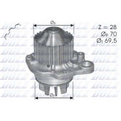 Водяной насос DOLZ C121