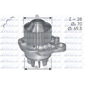 Водяной насос DOLZ C121