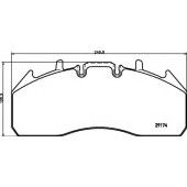 Колодки тормозные дисковые для VOLVO 7700, 8500, 8700, 9700, 9900, FE, FH 16, FH, FM, FMX <b>DON CVP101K / 29174</b>