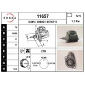 Стартер 1,1кВт для VW CORRADO(53I), GOLF(1G1,19E), PASSAT(35I,3A2,3A5) <b>EAI 11657 / 3909D</b>