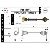Приводной вал EAI T68115A