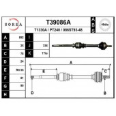 Приводной вал EAI T39086A