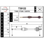 Приводной вал EAI T39122