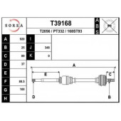 Приводной вал EAI T39168