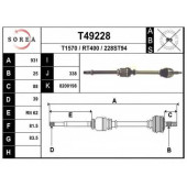 Приводной вал EAI T49228