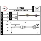 Приводной вал EAI T49268