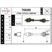 Приводной вал EAI T68288
