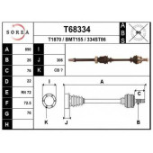 Приводной вал EAI T68334