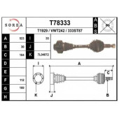 Приводной вал EAI T78333