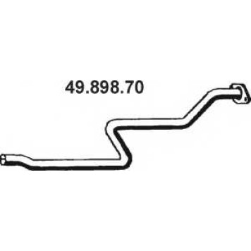 Труба выхлопного газа EBERSPACHER 49.898.70