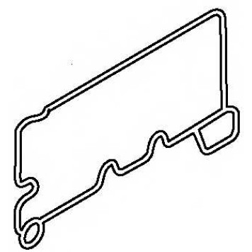 Прокладка, маслянный радиатор ELRING 012.300