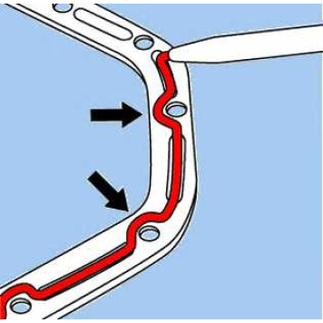 Прокладка, масляный поддон ELRING 030.792
