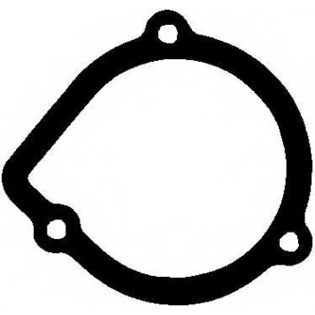 Прокладка, крышка картера (блок-картер двигателя) ELRING 136.490