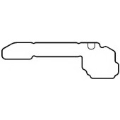 Прокладка, крышка картера рулевого механизма ELRING 152.260