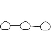 Прокладка впускного коллектора ELRING 198.050