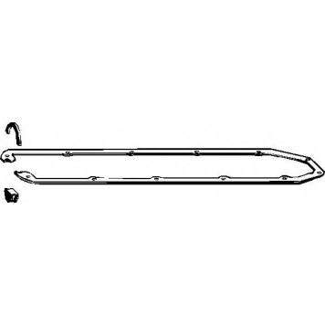Комплект прокладок крышки головки цилиндра ELRING 323.993