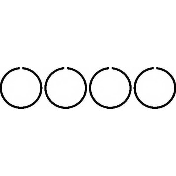 Комплект прокладок, выпускной коллектор ELRING 374.640