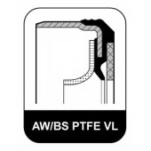 Сальник коленвала ELRING 445.591