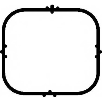 Прокладка впускного коллектора ELRING 489.870