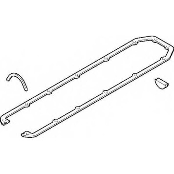 Комплект прокладок крышки головки цилиндра ELRING 518.638