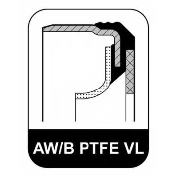 Сальник коленвала ELRING 545.800