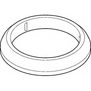 Прокладка выхлопной трубы ELRING 698.750