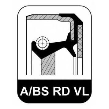 Сальник коленвала ELRING 754.669