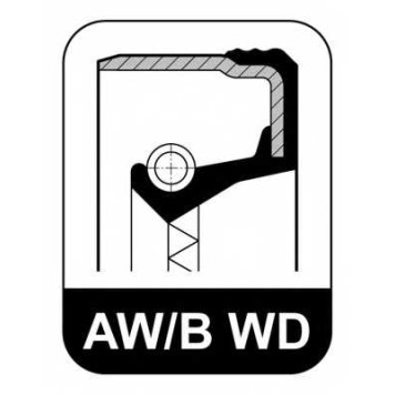 Сальник ступицы колеса ELRING 768.057