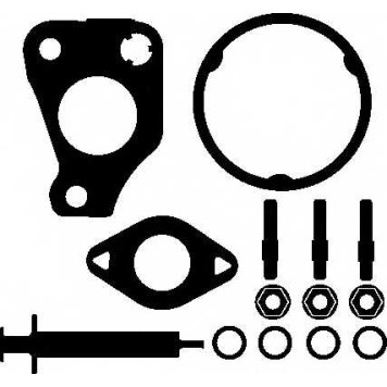 Монтажный комплект компрессора ELRING 860164 / 007.810