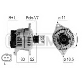 Генератор 140А для FIAT DUCATO(290, Z#,244,250) / IVECO DAILY <b>ERA 210723</b>