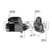 Стартер 1,2кВт для HYUNDAI i30(FD) / KIA CEED(ED), SPORTAGE(KM#,JE#) <b>ERA 220384</b>