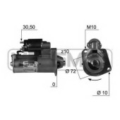 Стартер 1,4кВт для FORD FOCUS(DA#), KUGA, MONDEO(BA7), S-MAX(WA6) / VOLVO C30, C70, S40(MS), S60, S80(AS), V50(MW), V70(BW) <b>ERA 220418</b>