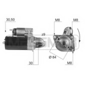 Стартер 2,5кВт для IVECO DAILY, MASSIF, MASSIF Single Cab / MITSUBISHI CANTER(FE#, FG#,FB#) / MULTICAR M26 / RENAULT TRUCKS MASCOTT <b>ERA 220435</b>